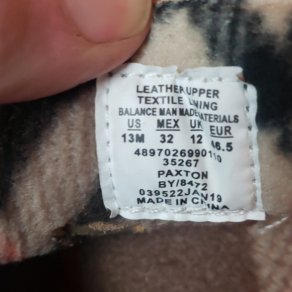 Roebuck & company men's suede slippers 13 - Picture 6 of 6